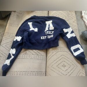 Cropped Milano Italy sweatshirt